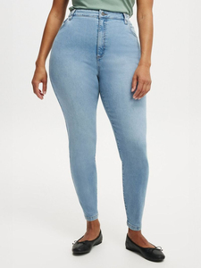 Jeans de Pierna Ancha Extrema para Mujer, Lavado Claro con Efecto Mancha de Té, Transpirables, Tallas Grandes, los Más Vendidos 2026, Servicio OEM - Product Image 5