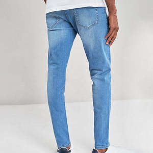 Jean slim pour homme, denim tendance, pantalon long skinny, denim de qualité supérieure, pantalon en jean 100% fantaisie pour homme, pantalon en jean - Product Image 2