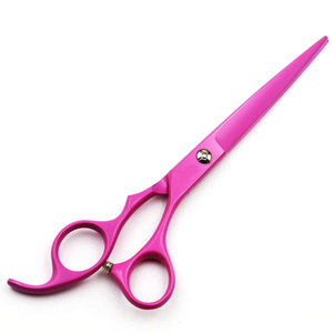 Ciseaux de barbier droits, à lame tranchante, en acier inoxydable, de haute qualité, meilleur prix, pour la coupe de cheveux, Pakistan. - Product Image 5