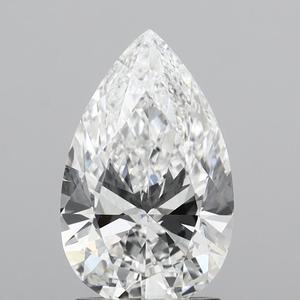 Diamant de laboratoire certifié IGI, taille poire, couleur D, pureté VVS, personnalisé, pour la création de bijoux, au prix de gros auprès d'un fabricant indien - Product Image 2