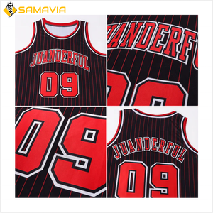 Maillot de basket-ball de qualité supérieure, léger, grande taille, 100% polyester, séchage rapide, impression de logo personnalisée, fabriqué au Pakistan - Product Image 6