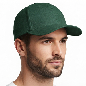 Casquette de baseball de haute qualité Charr Industries, impression en relief, logo brodé, sportive, 100% coton denim, snapback respirant - Product Image 4