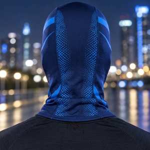 Cagoule d'hiver personnalisée respirante et légère en tissu extensible, ajustement confortable, couvre-tête complet pour sports de plein air - Product Image 2