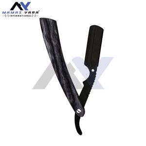 มีดโกนหนวดสแตนเลสแบบคลาสสิก สำหรับช่างตัดผมมืออาชีพ เพื่อการโกนและตกแต่งทรงผมอย่างแม่นยำ - Product Image 6