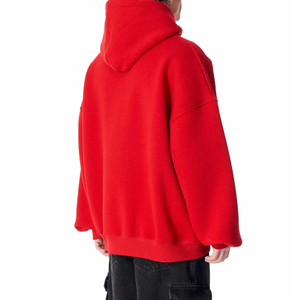 Sudadera con Capucha Extra Grande Personalizada, Sudadera con Capucha de Algodón Mezclado, Tallas Grandes, Ecológica, para Hombre - Product Image 4