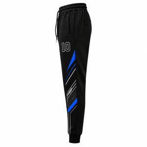 Pantalon de sport pour homme, survêtement d'hiver épais et chaud, idéal pour la course à pied, vente en gros, personnalisable, OEM, short de jogging en molleton - Product Image 4