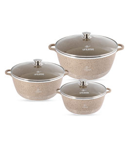 Juego de Utensilios de Cocina de 6 Piezas con Revestimiento de Granito Antiadherente de Múltiples Capas y Diseño Clásico - Product Image 1