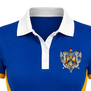 Camiseta Polo Personalizada de Dos Tonos para Mujer de Sigma Gamma Rho, Manga Corta, con Cuello, Ropa Casual de Hermandad, Personalizada, Venta al Por Mayor, OEM, ODM - Product Image 3