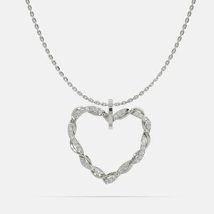 Collar con Colgante de Diamantes Shrilike Jewel, Exportador Indio, Perla de Agua Dulce, Certificado IGI, Unisex, Oro Blanco de 14k, Joyería de Lujo, Regalo - Product Image 4