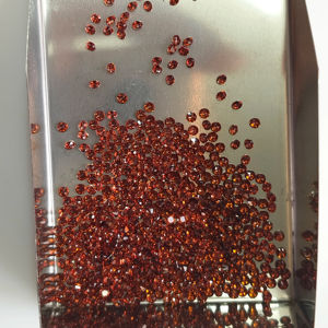 Granate Rojo Natural de 1.75MM, Corte Brillante Redondo, Gema Suelta de la Mejor Calidad para Joyería, Gemas de Montaña Roja - Product Image 4