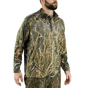 Camisa de Caza de Camuflaje para Hombre, Manga Larga, Tejido Softshell Transpirable de Poliéster, para Otoño - Product Image 5