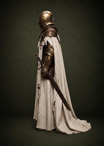 Traje de Armadura de Caballero Templario Hecho a Mano – Disfraz Medieval de Cruzado con Placas de Protección Completa Farjana - Product Image 5