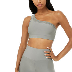 Conjunto de Yoga Personalizado para Mujer, de Cintura Alta, Sin Costuras, Ropa Deportiva sin Mangas, Diseño Sólido, Tallas Grandes, Técnica Lavada - Product Image 6