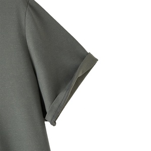 Camiseta de cuello redondo con estampado de letras para hombre, camisetas personalizadas informales de verano, ropa de calle de talla grande, camiseta con patrones de costura OEM para hombre - Product Image 4
