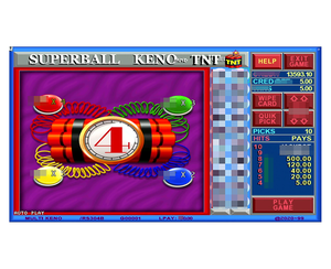 เครื่องเกมอาร์เคด Texas Keno 4H&TNT รุ่น Wms550 Pot Gold ของผู้ผลิต Coin Pusher Pog Board  กระดานเกมหลายเกมสำหรับห้องเกม - Product Image 4