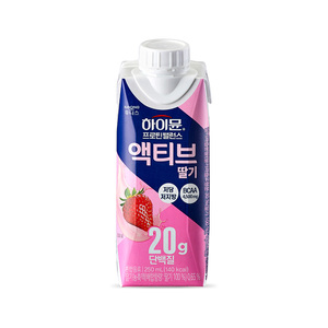 ILDONG Himmune Active RTD Sabor Fresa 250mL 20-29g Proteína Sin Azúcar Líquido Oral para Adultos Crecimiento Muscular Aumento de Energía Inmunológico - Product Image 2