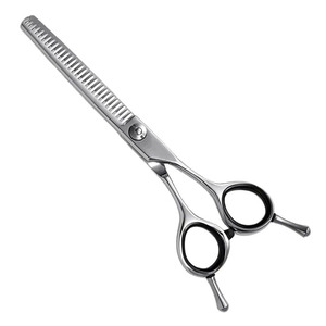 Ciseaux professionnels de coiffure en acier inoxydable sur mesure, pour droitiers, manche moyen, haute qualité, coupe précise A+ - Product Image 1