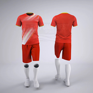 Conjunto de Uniforme de Fútbol para Hombre, Sin Mangas, Cuello en V, Absorbe la Humedad, 100% Poliéster, Diseño Estampado Sólido, Ajuste Atlético para Todas las Temporadas - Product Image 6