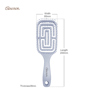 หวีผมแห้งเร็วแบบมืออาชีพ ช่วยแก้ปัญหาผมพันกัน ใช้ได้กับรถบ้าน - Product Image 1