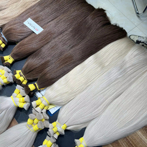 Precio de Mayorista, Extensiones de Cabello Humano Virgen Vietnamita en Paquetes de 100g, en Todos los Colores, 60 cm, Liso Natural - Product Image 1