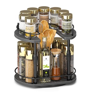 Stylish Countertop Rack <b>Kitchen</b> Organizer Spice Cutlery Oil Bottle <b>Storage</b> Stand And Modern <b>Kitchen</b> Utility Shelf From India - Product Image 6