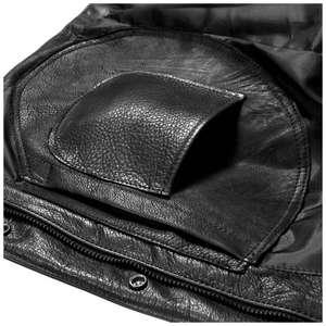 Chaleco de Motociclismo de Cuero Genuino de Primera Calidad 2026, Resistente al Viento, Talla Grande, para Hombre, Chaleco de Protección Personalizado - Product Image 6