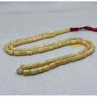 Tasbih Doa Bulat Plastik Buatan Tangan dengan Permukaan Halus untuk Ramadan