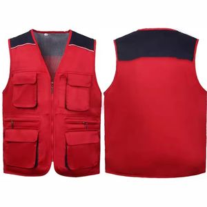 Chalecos de Trabajo para Hombre al por Mayor, de la Mejor Calidad, Tallas Grandes, Casuales, Transpirables, con Bolsillos Tridimensionales - Product Image 1