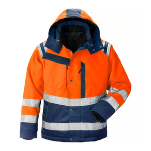 Ropa de trabajo de alta visibilidad Chaqueta DE SEGURIDAD Camisa reflectante de alta visibilidad de algodón más vendida Ropa de trabajo cómoda - Product Image 6