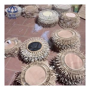 กระจกหวายตกแต่งผนังรุ่น MOST WANTED 2026 วัสดุรักษ์โลก ช่วยสะท้อนแสงและเพิ่มความสวยงามให้กับสไตล์ภายในบ้าน - Product Image 3