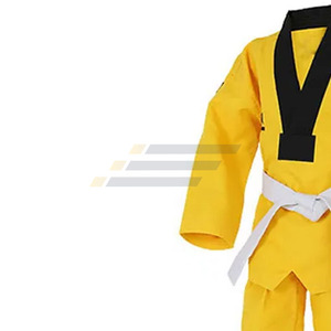 Nuevo Uniforme Tradicional de Taekwondo para Principiantes, 100% Algodón Twill/Lona, Logotipo y Diseño Personalizados, Unisex, de Alta Calidad - Product Image 5