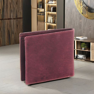 Portefeuille long en cuir pleine fleur marron personnalisé pour homme – Tendance, luxe et design unique pour les voyages masculins - Product Image 5