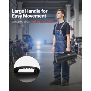 Calentador de Propano Portátil de 60000 BTU con Aire Forzado, Ajustes de Temperatura Graduales y Protección de Seguridad para Uso en Garajes/Talleres - Product Image 5