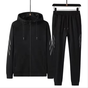 Conjunto Casual Otoñal Personalizado para Hombre, Entrega Rápida, Fatos Esportivos Casuais, Dos Piezas, Transpirable, Poliéster para Exteriores - Product Image 2