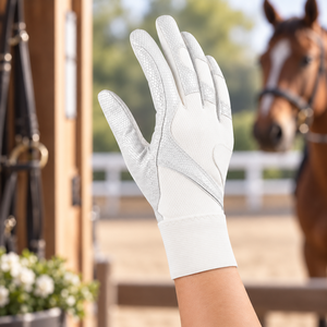 Fabrication sur mesure de gants d'équitation unisexes, meilleurs matériaux, couleur unie, grandes tailles, avec services OEM et ODM. - Product Image 3