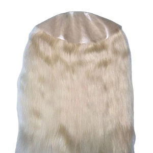 Perruque en cheveux humains Remy indiens pour femmes, ondulations naturelles, ondulations profondes, douce et légère, bonnet en silicone, Taz Hair BD - Product Image 4