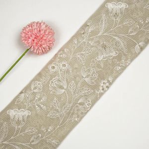 Tissu de broderie multi-usage de qualité supérieure pour femmes, tissu de créateur pour la mode, tissu de broderie pour tenues de soirée, tissu de luxe - Product Image 2