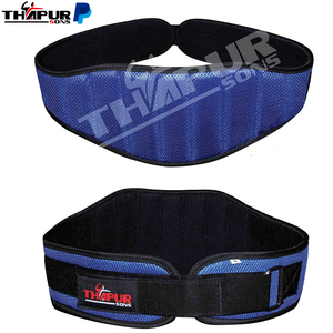 Cinturones de Espuma de Goma EVA Personalizables para Ejercicio en Gimnasio, Soporte Lumbar de Neopreno, Transpirables, Antideslizantes, con Gancho, para Levantamiento de Pesas - Product Image 3
