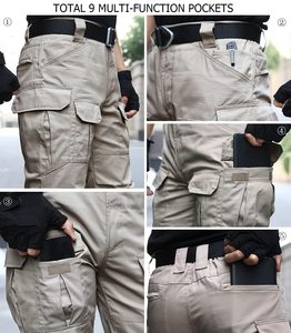 High Quality Men Multi-Pockets <b>Work</b> Wear <b>Trousers</b> <b>Waterproof</b> Quick Dry Casual Pants Men Style <b>Trousers</b> Tactical Cargo <b>Work</b> Pant - Product Image 6