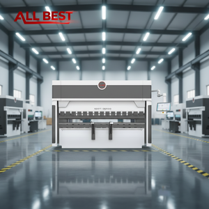 Prensa Plegadora Hidráulica CNC <span class=keywords><strong>de</strong></span> Alta Rentabilidad ALL BEST, 63T 100T 160T, Máquina para Doblar Láminas Metálicas <span class=keywords><strong>de</strong></span> Acero Inoxidable - Product Image 2