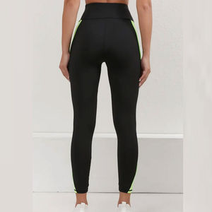 Leggings de yoga et de fitness pour femmes 2026 en coton/bambou, taille mi-haute, antibactériens, imprimés personnalisés, grandes tailles, pour le sport et les loisirs - Product Image 3