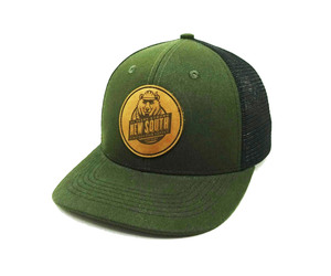 Casquette Trucker Unie en Gros, 6 Panneaux, Haute Qualité, Dos en Maille, Profil Moyen, Visière Pré-courbée, Calotte Structurée, Pour Hommes - Product Image 2