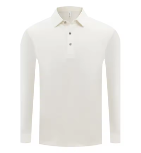 Camisas Polo de Golf de Manga Larga para Hombre, Logotipo Personalizado, Camisetas de Algodón y Poliéster con Estampado, Talla 3XL - Product Image 1