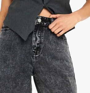 Jeans en denim pour femmes, style charpentier, multi-poches, décontractés, coupe bootcut, fournisseur de vêtements en gros sous marque privée - Product Image 6