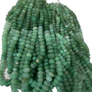 Cuentas de Crisoprasa Natural de Grado AAA, Multifacéticas, de Forma Lisa, Personalizadas, con Acabado Perfecto, Producto a Granel, Gema Hecha a Mano - Product Image 1