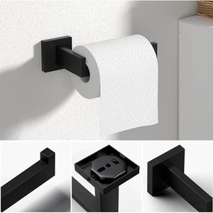 Set di 5 Portasciugamani da Bagno in Acciaio Inox SUS304, 15,7 Pollici, Montaggio a Parete - Product Image 2