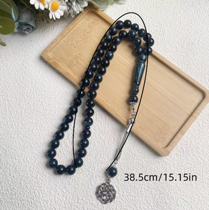 Rosario Musulmán Islámico Tasbeeh al por Mayor, Cuentas de Resina de Bakelita Ámbar del Báltico Ruso Tesbih - Product Image 6