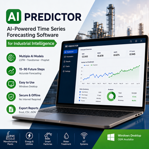 ซอฟต์แวร์ทำนายด้วยปัญญาประดิษฐ์สำหรับข้อมูลอุตสาหกรรม |   ตัวทำนาย AI |   วินโดวส์ |   OEM - Product Image 1