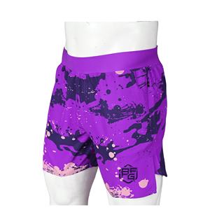 2024 Unisex cómodo patrón antiarrugas MMA pantalones cortos estilo de calle alta ropa deportiva transpirable equipo de entrenamiento ecológico - Product Image 1