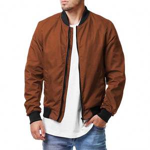Chaqueta Bomber de Diseño Clásico, Alta Calidad, Unisex, con Logotipo Personalizado, Talla Grande, Abrigo de Invierno Cálido, Ecológico, Resistente al Viento - Product Image 4